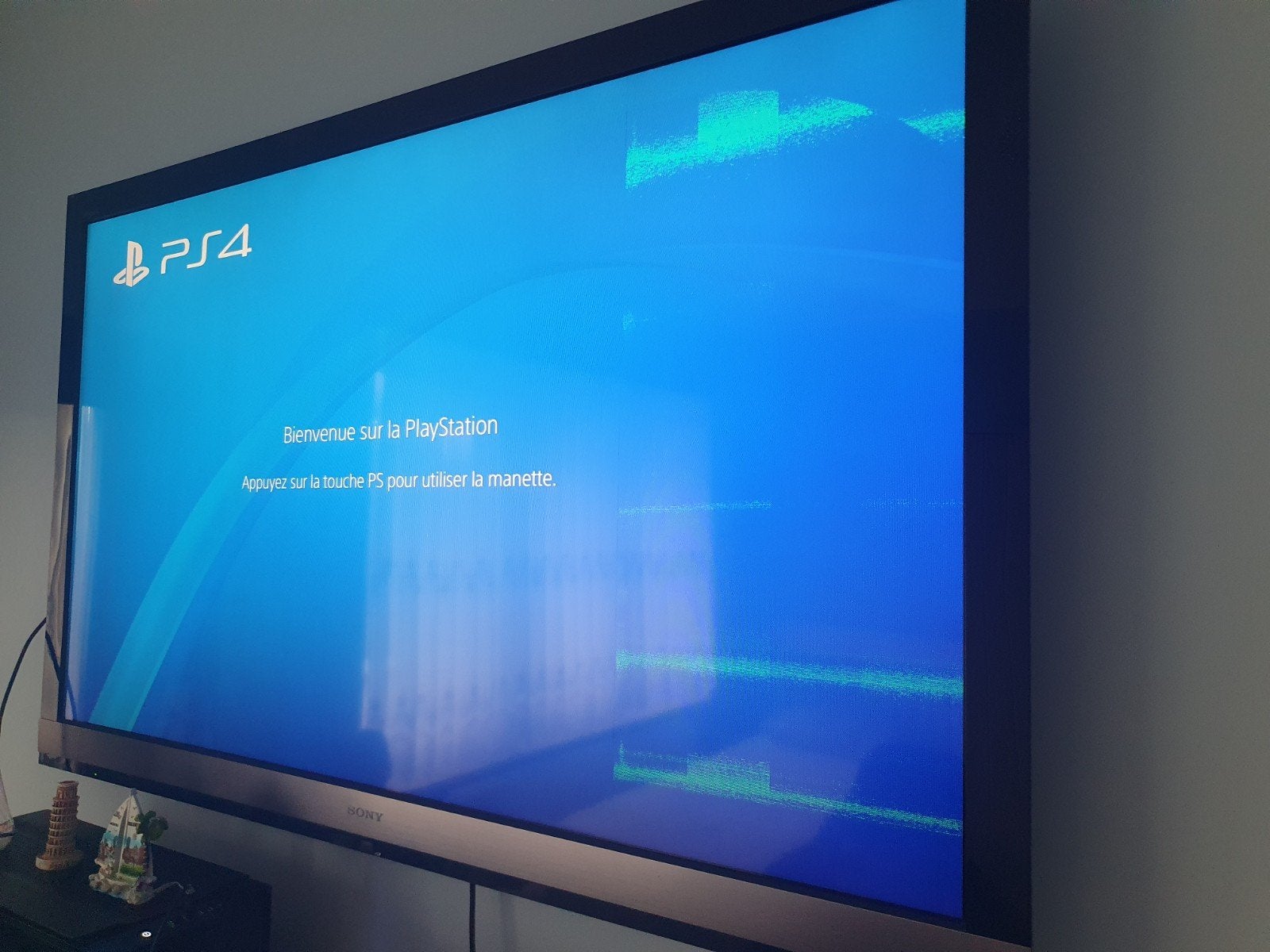 Télévision Sony avec petit dommage sur l'écran, TV, Hi-fi & Vidéo, Télévisions, LCD, 80 à 100 cm, Enlèvement, Utilisé