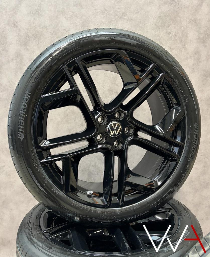 20” Volkswagen Tiguan Tayron York R-Line BLACK NIEUW BTW, 255 mm, -, -, Banden en Velgen