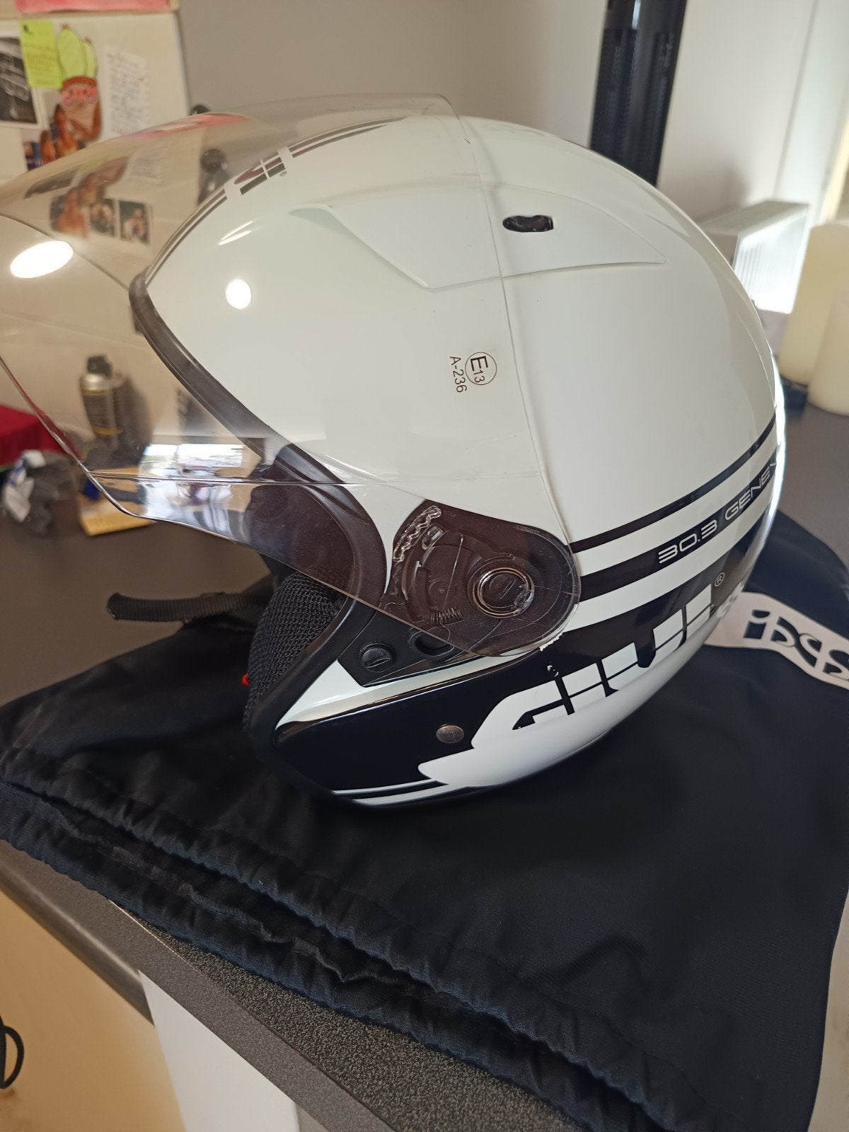 jet helm ixs maat xs54, Motoren, Ophalen of Verzenden