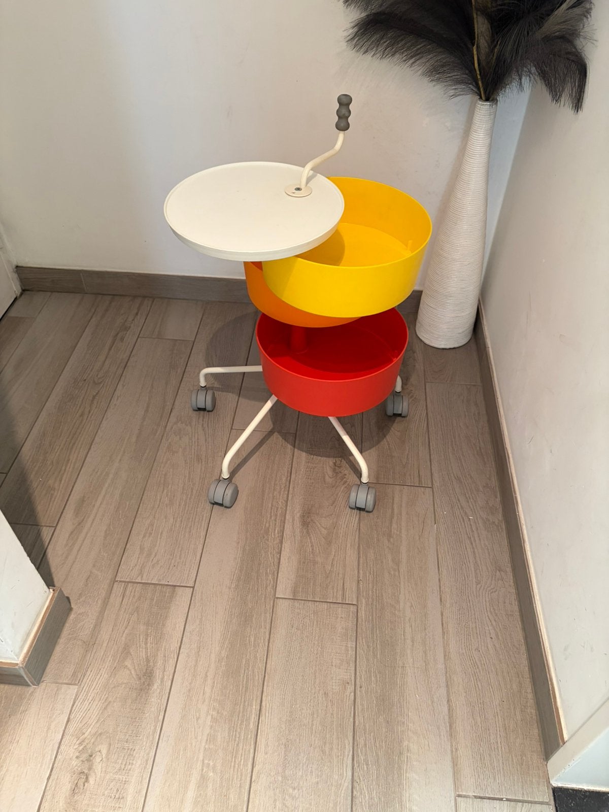 Ikea vintage trolley, Ophalen of Verzenden