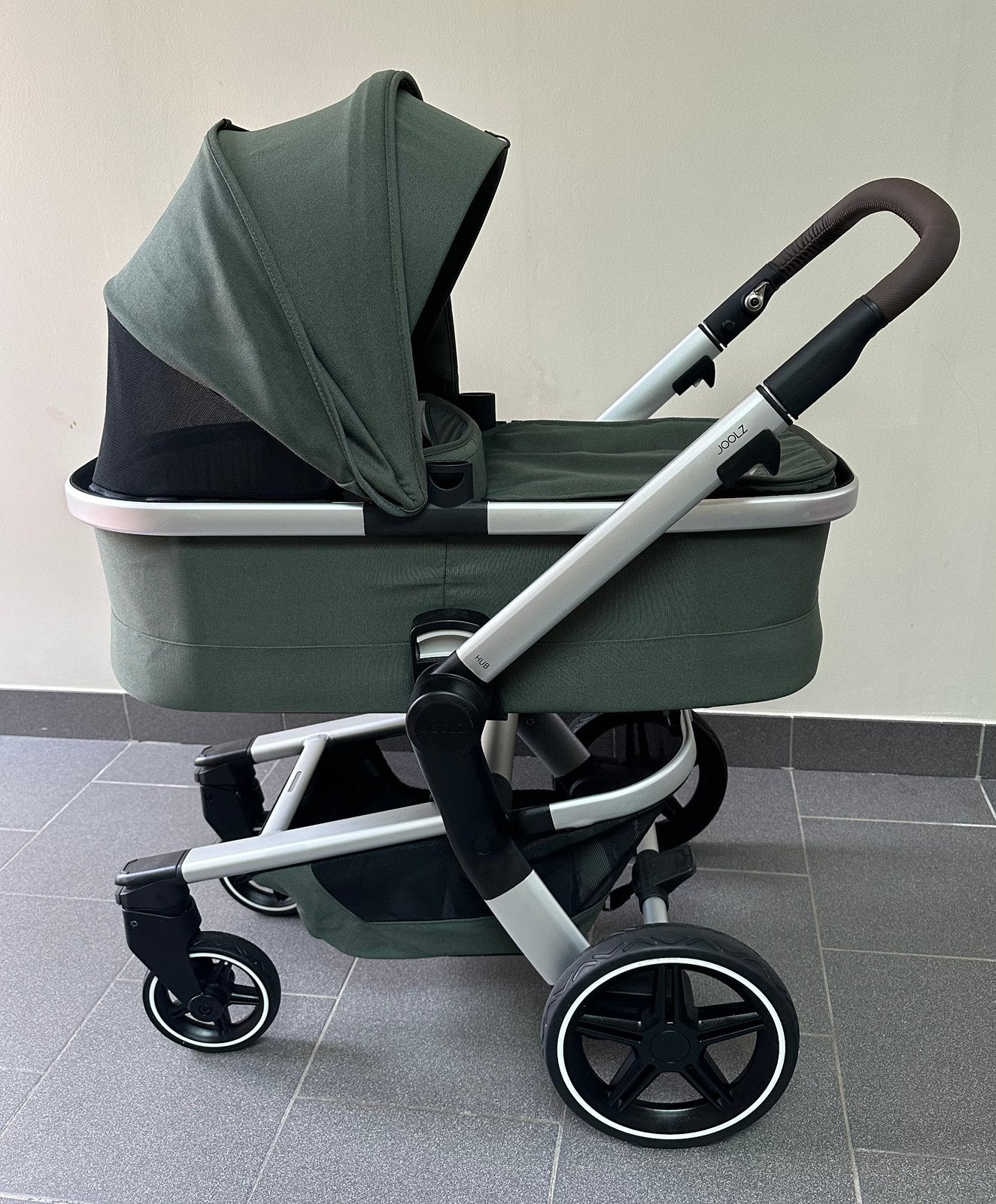 Joolz Hub+ Marvellous Green 3 in 1 - COMPLEET, Ophalen, Zo goed als nieuw, Maxi-Cosi