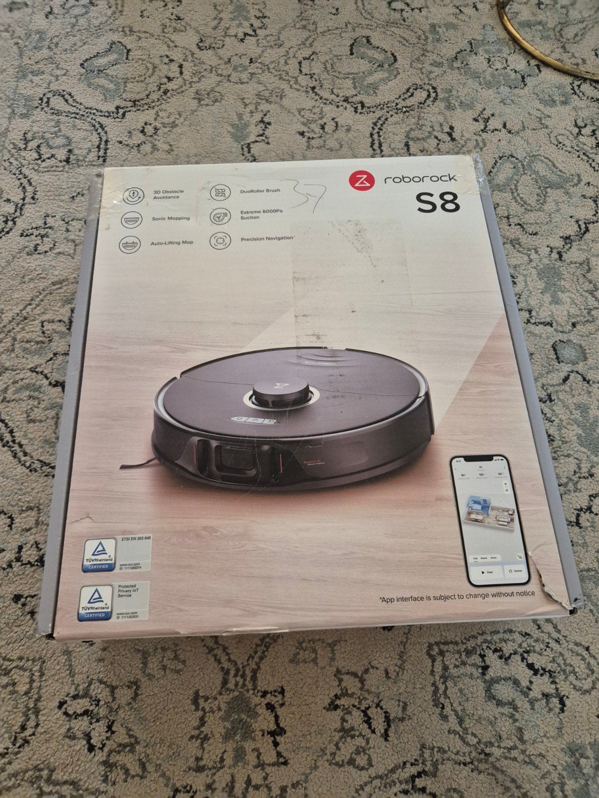 Roborock s8 0 uren gebruikt, Electroménager, Enlèvement