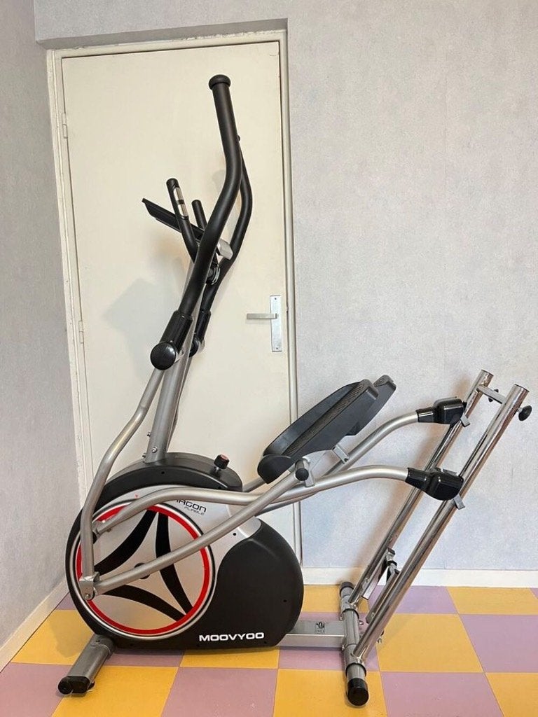 Nieuwe opvouwbare crosstrainer van Red Dragon MOOVYOO, Ophalen, Benen, Aluminium, Zo goed als nieuw