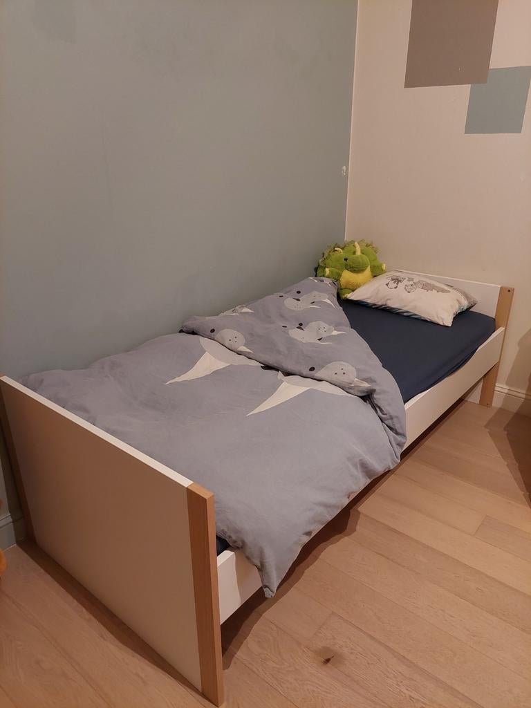 Ombouwbaar babybed > zacht kinderbed, Kinderen en Baby's, Kinderkamer | Bedden, Ophalen, Matras