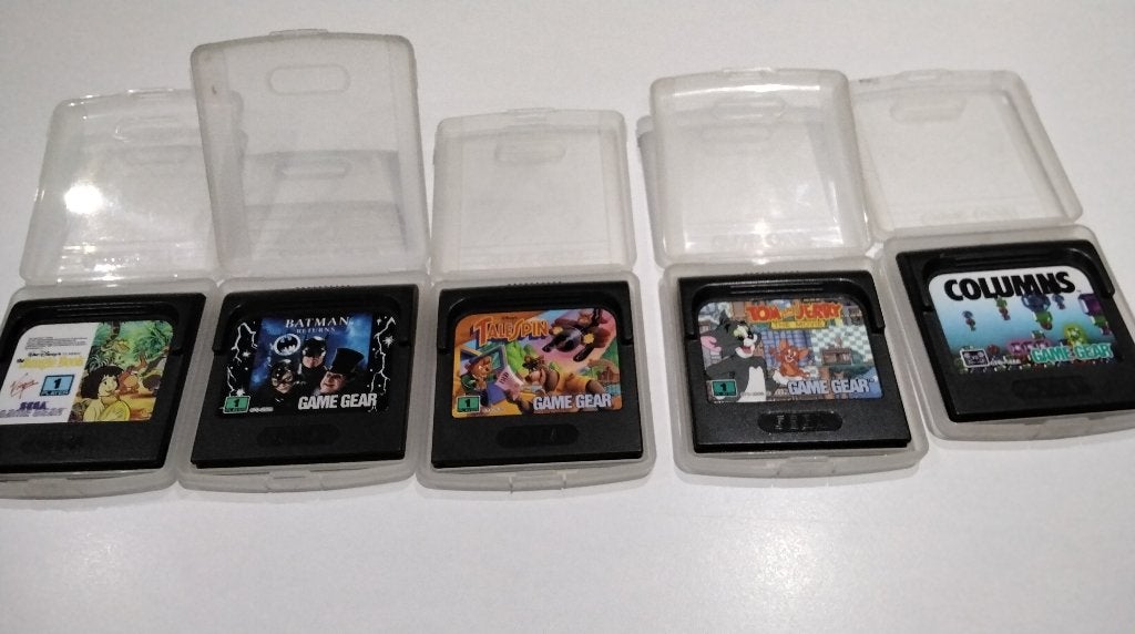 Jeu vidéo pour console portable, Ophalen