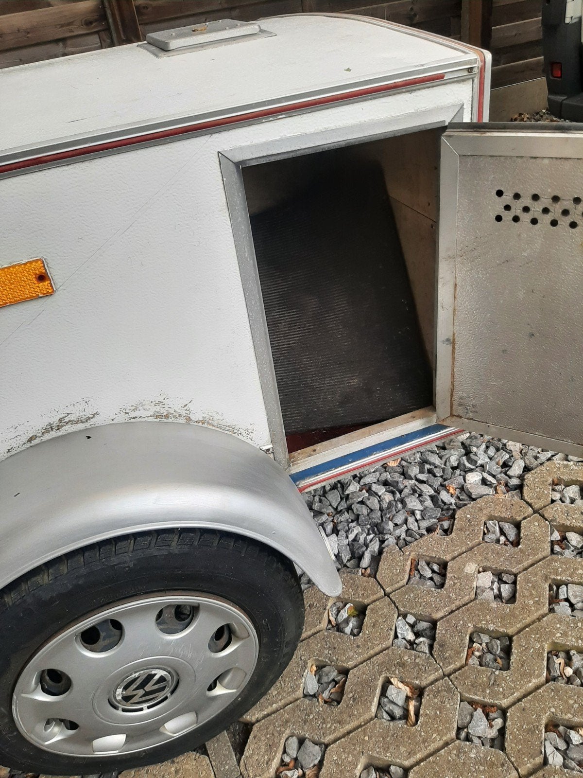 Remorque pour chien, Enlèvement