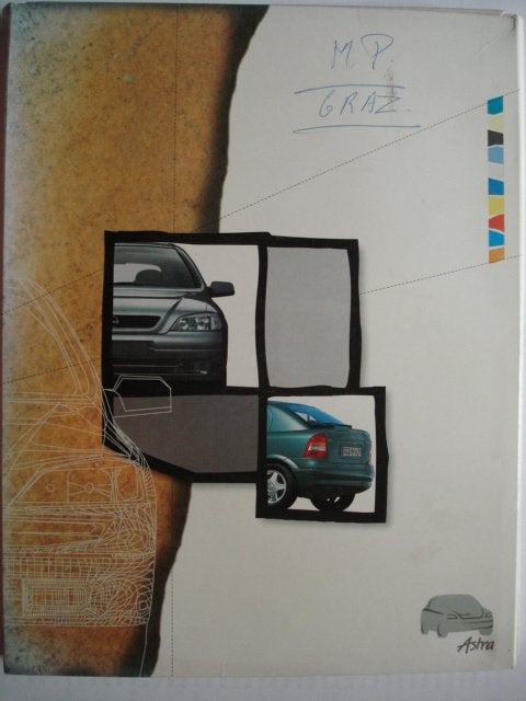 Opel Astra 1998 Dossier de presse énorme, Envoi, Utilisé, Opel