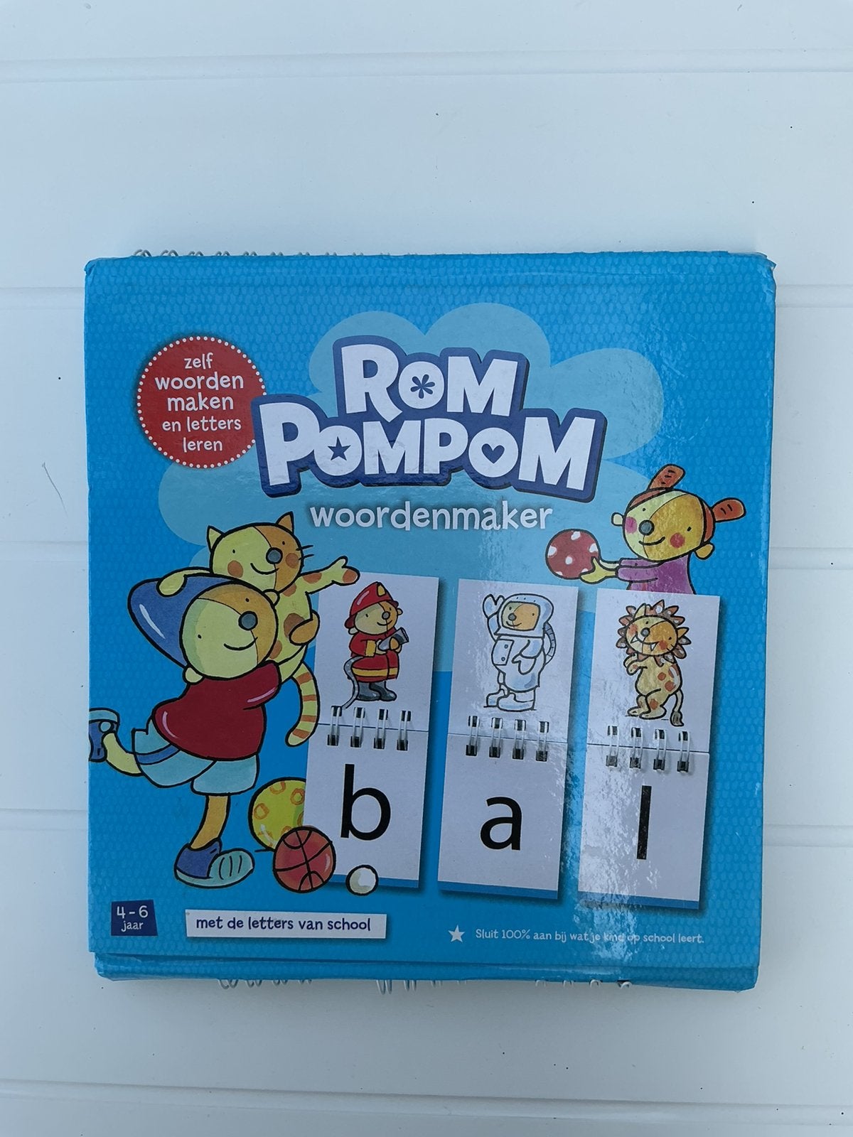 Educatief spel (5-6 jarigen) letters en woorden, Enlèvement, Comme neuf