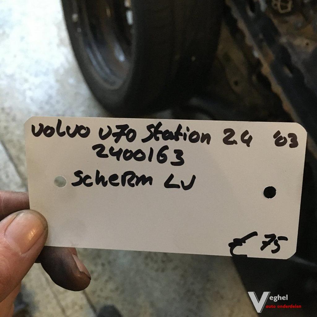 Volvo V70 Station 2.4 automaat 2003 Wagennr 2400163  Voorsch, Ophalen, Gebruikt, -, -