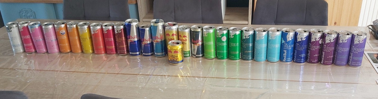 gratis lege blikken redbull voor de verzamelaars, Verzamelen, Ophalen