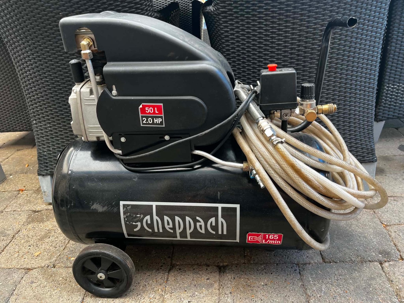 Compresseur, Bricolage & Construction, Compresseurs, Enlèvement, Comme neuf