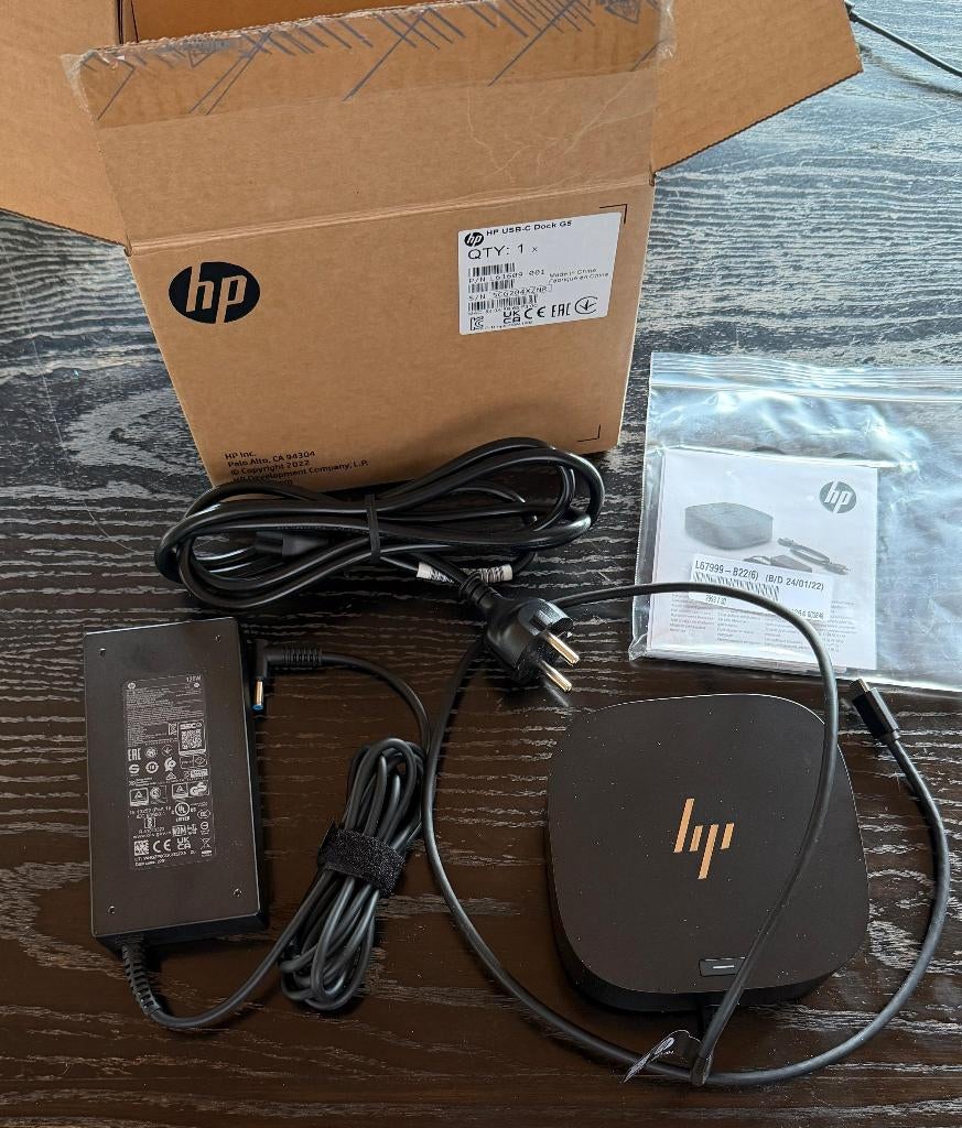 HP USB-C dock G5 120W nieuw!, Nieuw, Ophalen of Verzenden, HP, Docking station