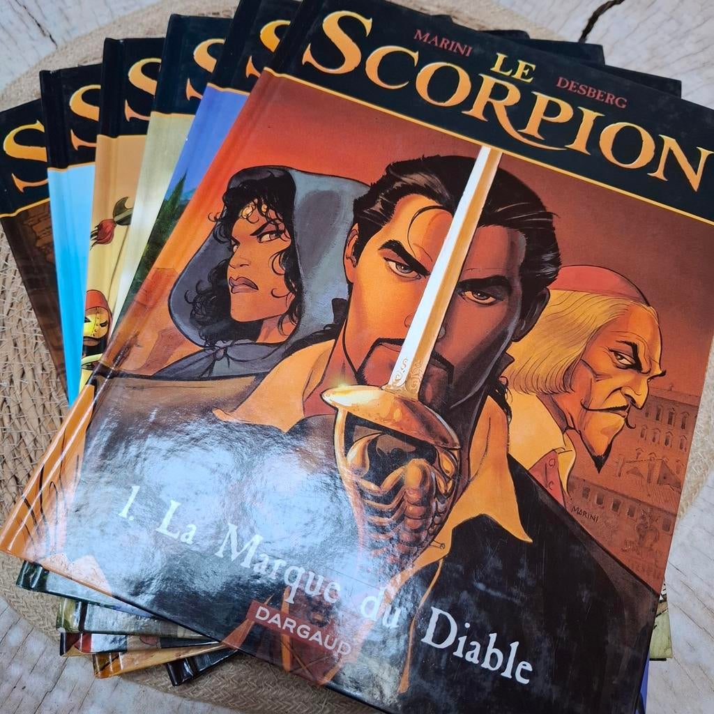 Lot BD - Le Scorpion, tome 1 à 6, Marini & Desberg, Enlèvement ou Envoi