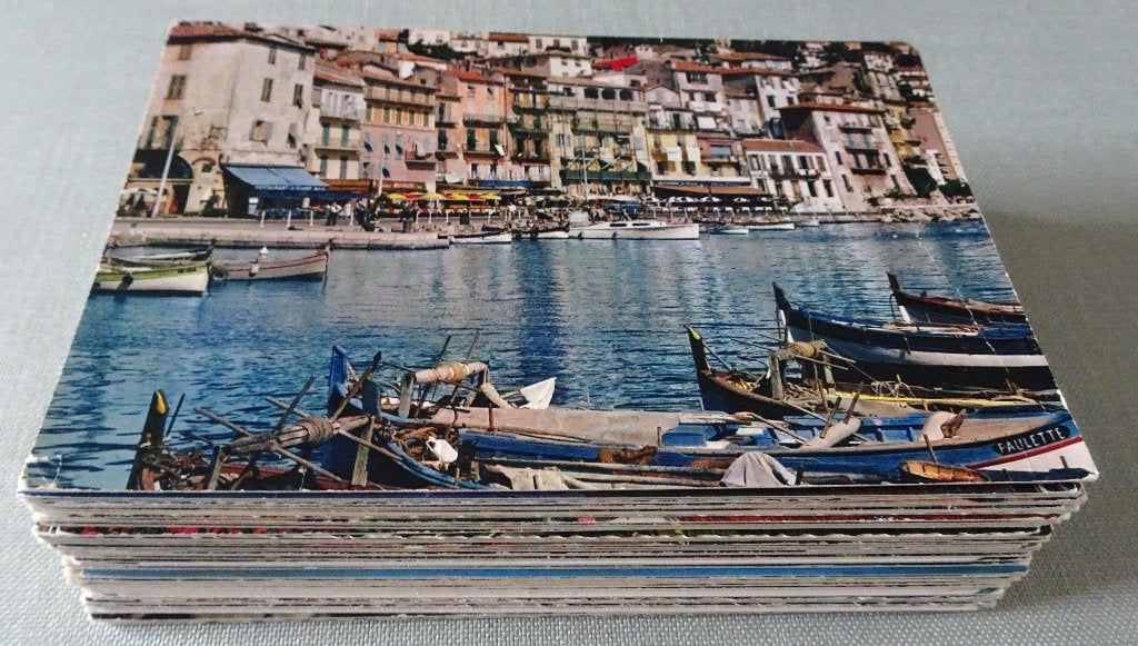 84 POSTKAARTEN VAN DE CÔTE D'AZUR, Verzamelen, Postkaarten | Buitenland, Verzenden, Gelopen, Frankrijk