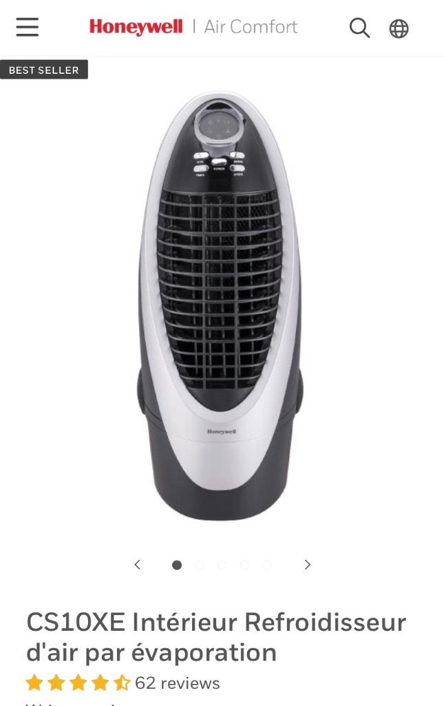 Ventilateur, Enlèvement, Ventilateur avec télécommande, Comme neuf