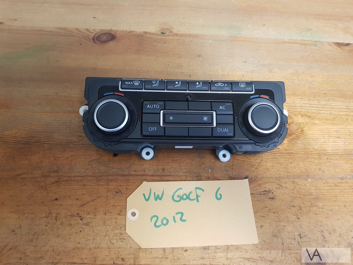 VW Golf 6 Passat kachelbedienpaneel climate 5k0907044er €40, Gebruikt, -, Volkswagen, -
