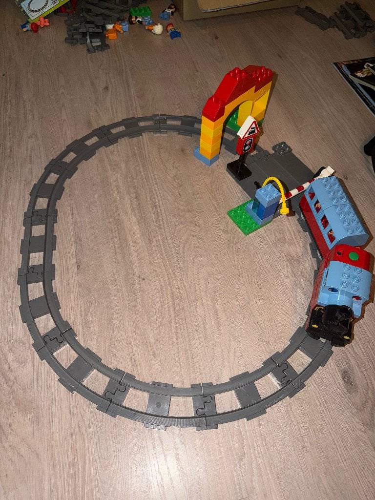 Duplo trein, Overige thema's, Zo goed als nieuw, Duplo, Complete set