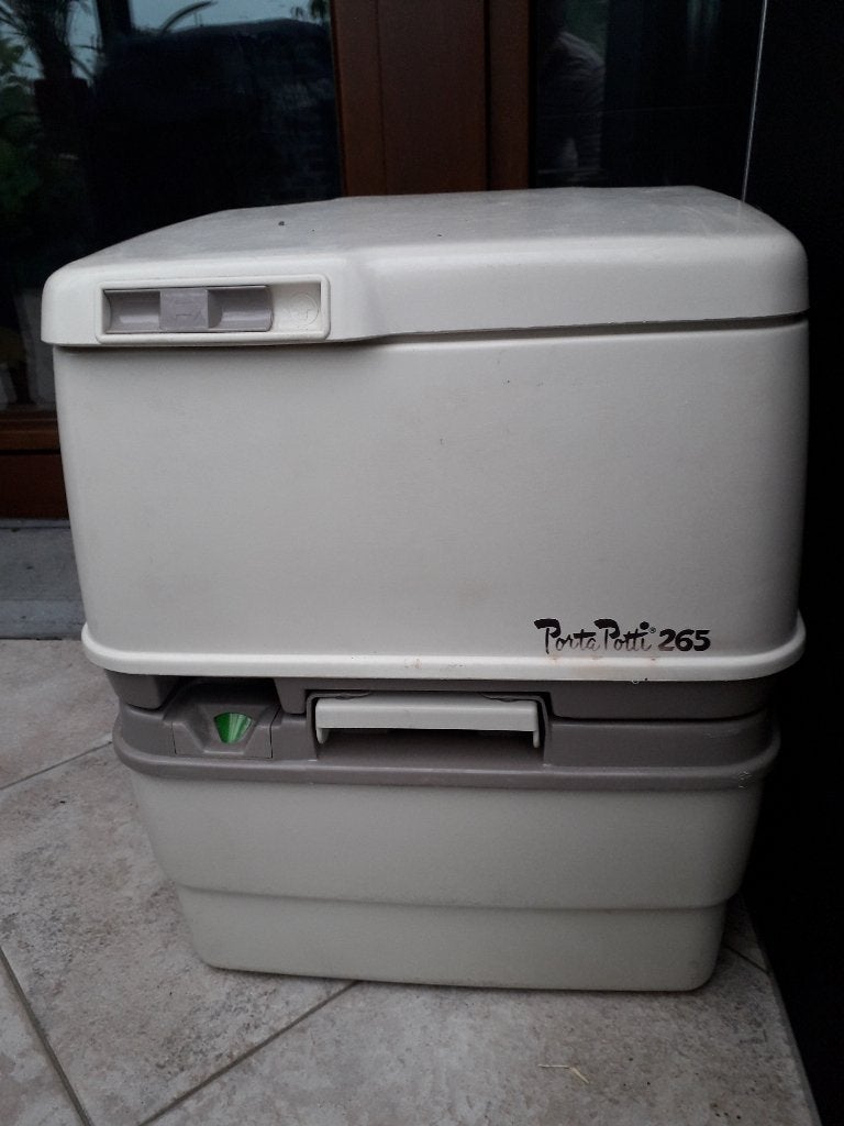 Camping toilet, merk Porta Potti 265, Caravanes & Camping, Enlèvement, Utilisé, Accessoire de mobilier de camping