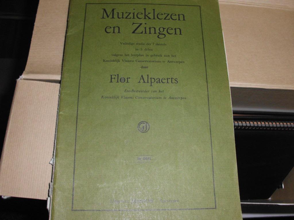 Muziek lezen en zingen Flor Alpaerts 3eDeel, Flor Alpaerts, Overige onderwerpen, Ophalen, Gelezen
