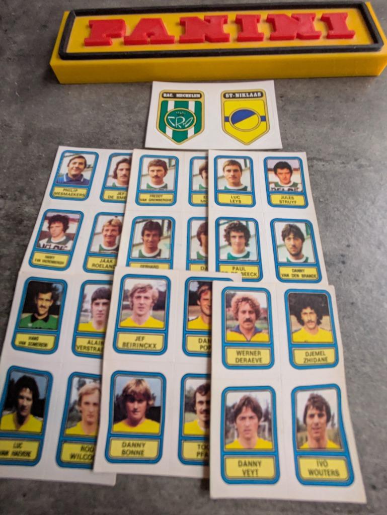 AUTOCOLLANTS PANINI FOOT 79 RC MALINES ST NIKLAAS 7X 1979, Hobby & Loisirs créatifs, Envoi