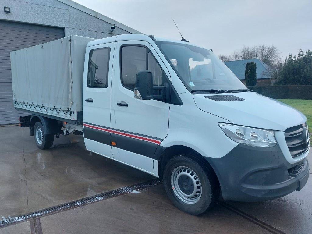 Sprinter 316CDI pickup double cab attache 3500kg(32000€+TVA), Achat, Entreprise, Boîte manuelle, Noir