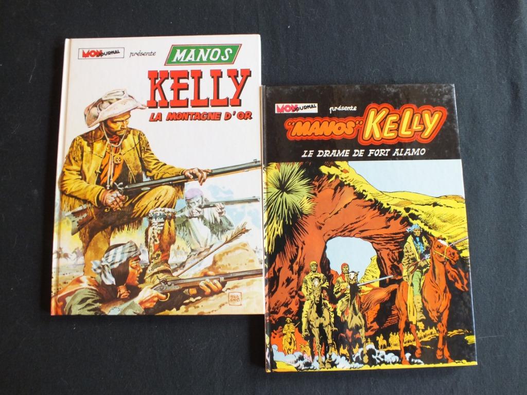 MANOS KELLY ( 2 ALBUMS EO)   ED. AVENTURES & VOYAGES, Plusieurs BD, Enlèvement ou Envoi, Comme neuf, PALACIOS