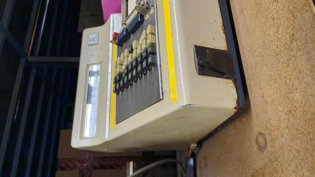 Vintage kassa, Antiek en Kunst, Ophalen