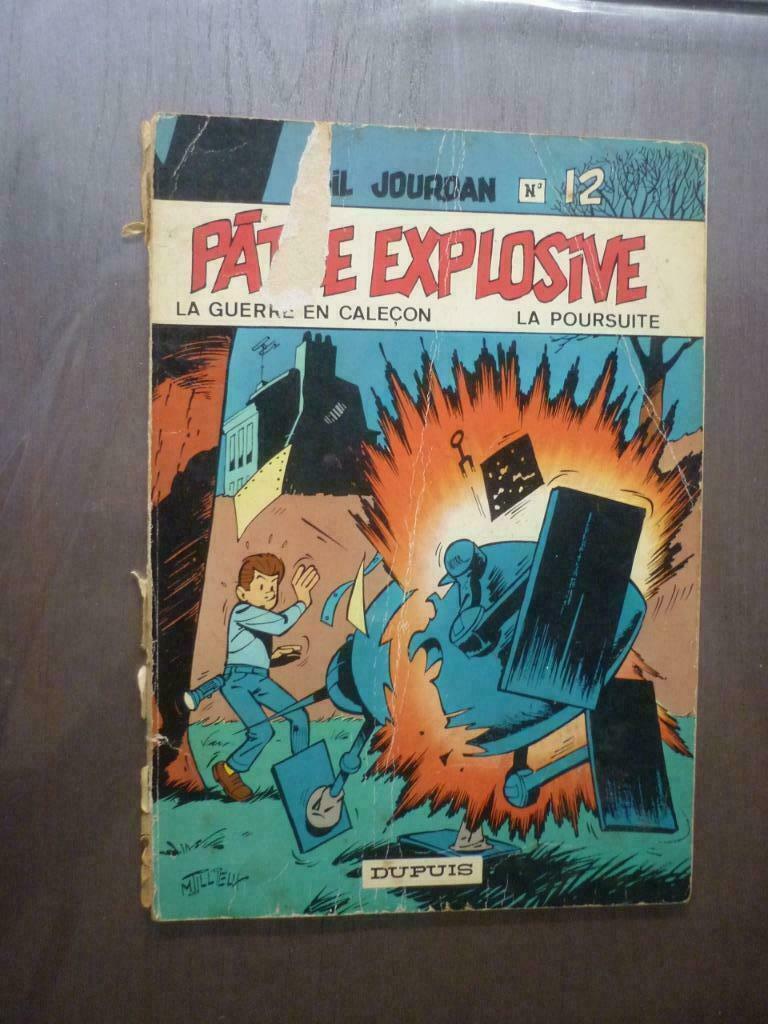 gil journdan n 12 patee explosive E O, Une BD, Enlèvement ou Envoi, Utilisé