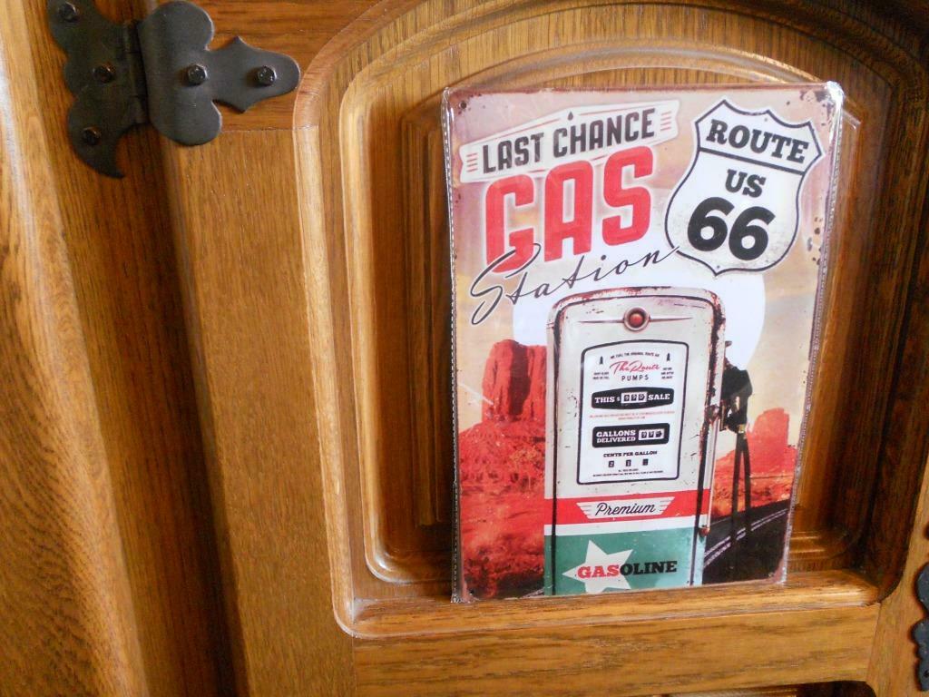 reclame plaat gas station, Enlèvement ou Envoi, Neuf