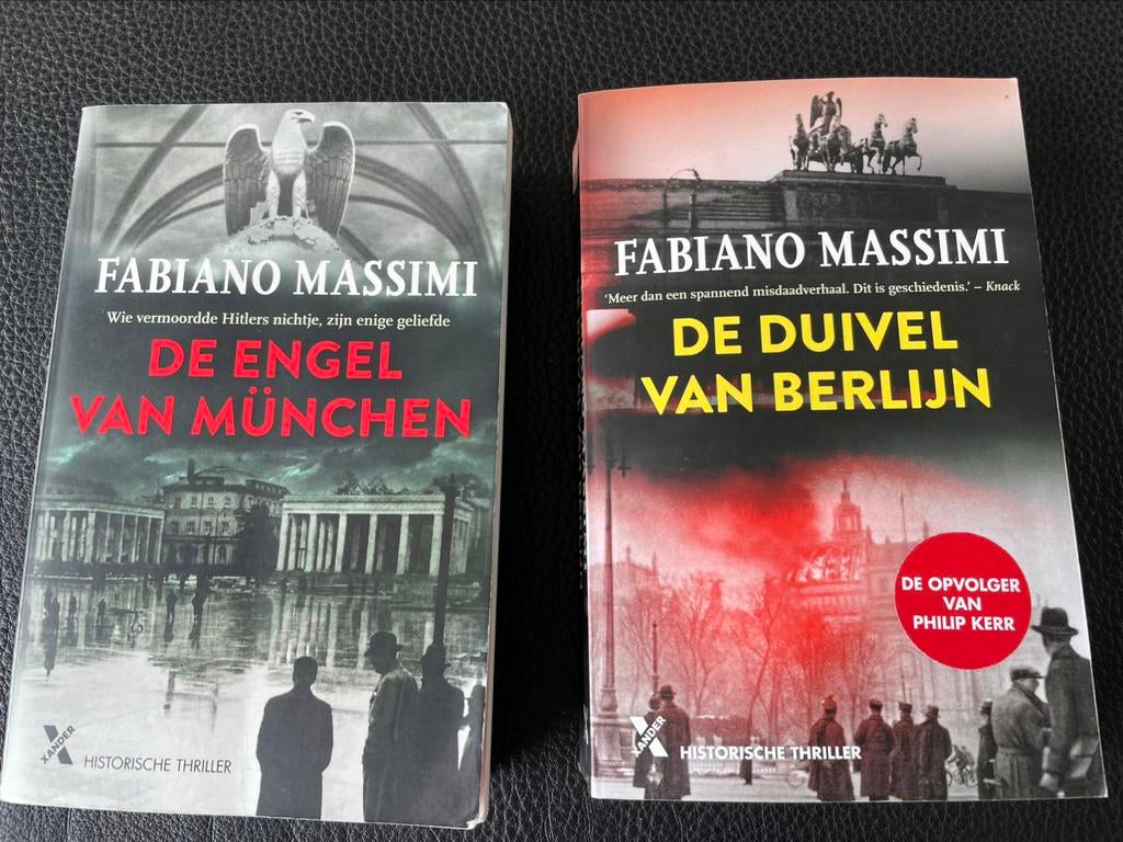 Fabiano Massimi - 2 historische thrillers, Boeken, Ophalen, Gelezen, Fabiano Massimi