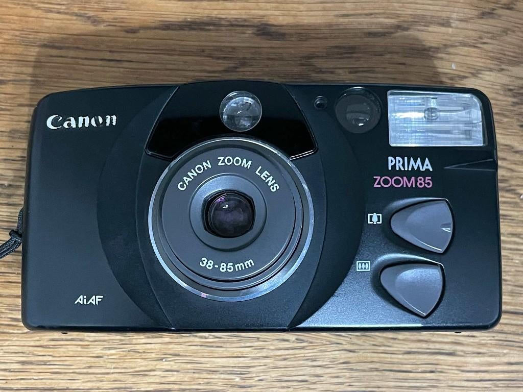 Canon Prima Zoom 85 1998 Vintage 35mm Point and Shoot Camera, Ophalen, Gebruikt, Compact, Canon