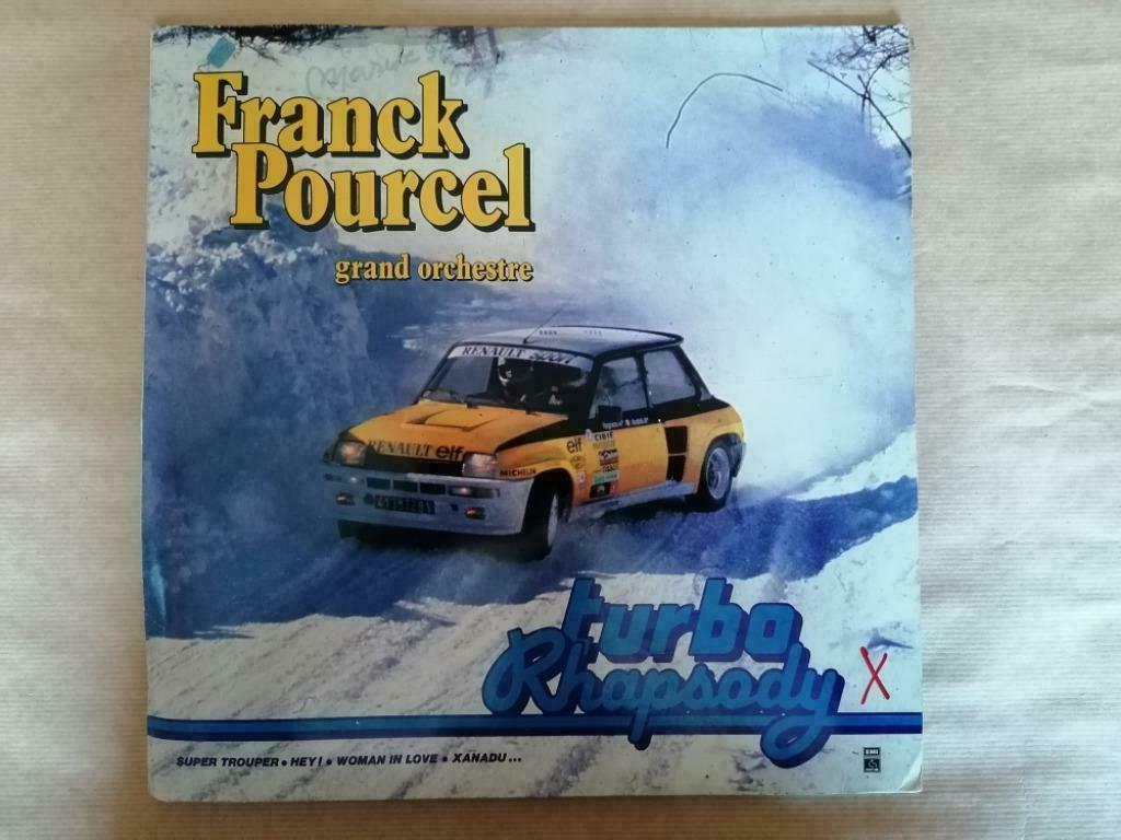 33T Frank Pourcel Grand Orchestre – Turbo Rhapsody, Ophalen of Verzenden