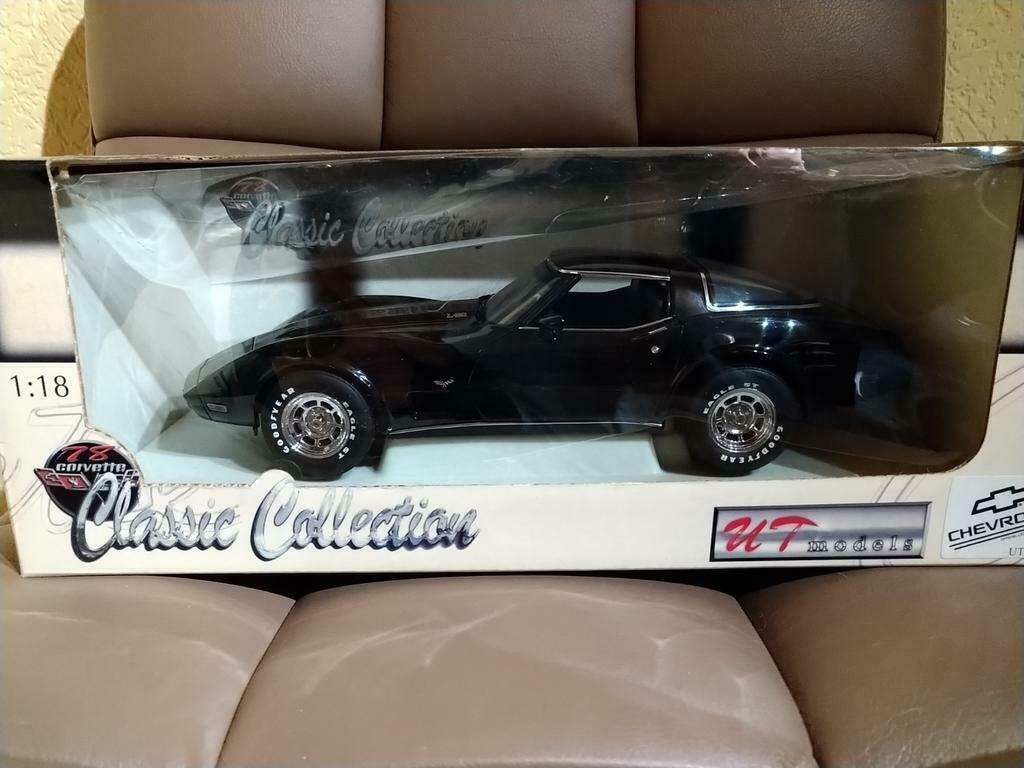 1978 CHEVROLET CORVETTE, Hobby & Loisirs créatifs, Voitures miniatures | 1:18, Enlèvement ou Envoi, Comme neuf, Voiture, UT Models