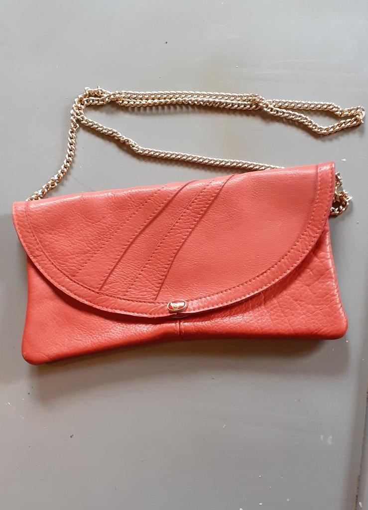 Sac pochette bandoulière rouge, Enlèvement ou Envoi, Utilisé, Rouge