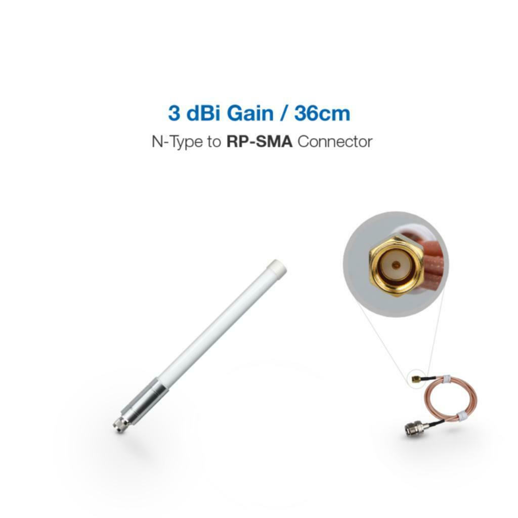 Rak Wireless 3dBi Fiberglass Antenna - Nieuw!, Ophalen of Verzenden, Nieuw, Antenne