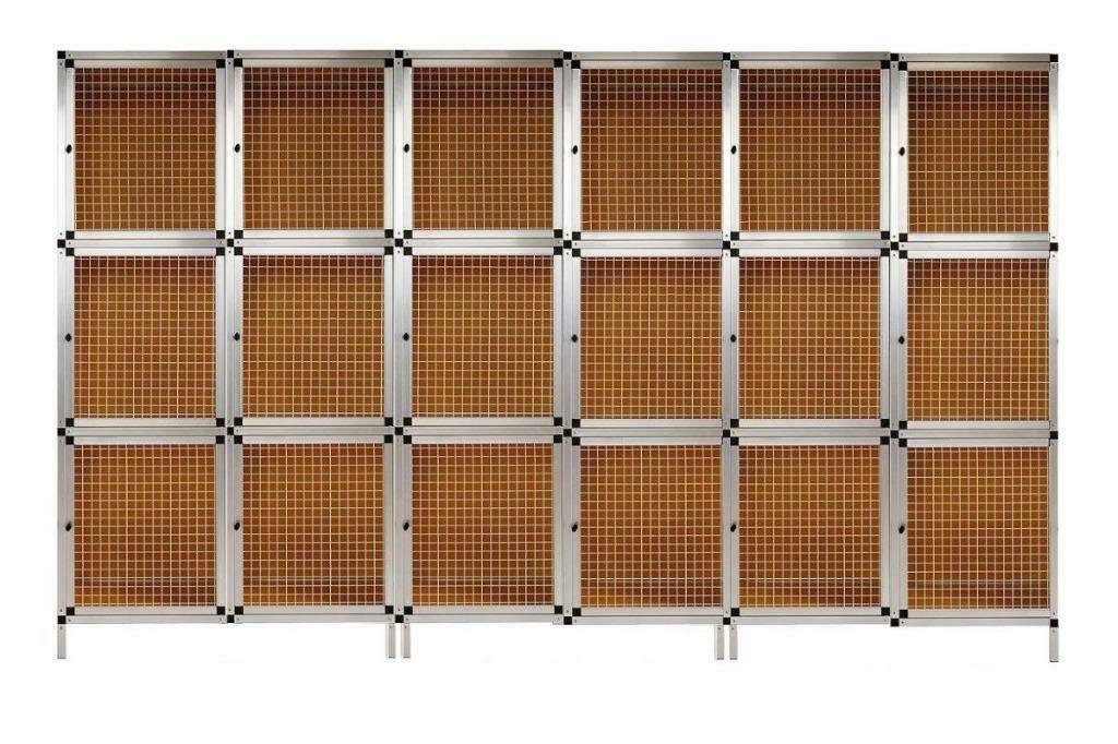Clapier 18 boxs clapier 18 casiers clapier élevage box lapin, Envoi, Neuf, Autres types