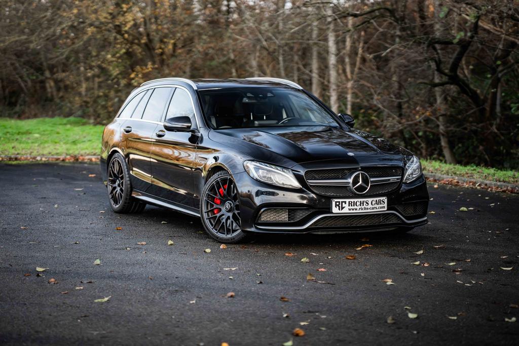 Mercedes-Benz C63S T AMG Speedshift 7G-MCT FULL, Auto's, Automaat, Achterwielaandrijving, 375 kW, Zwart