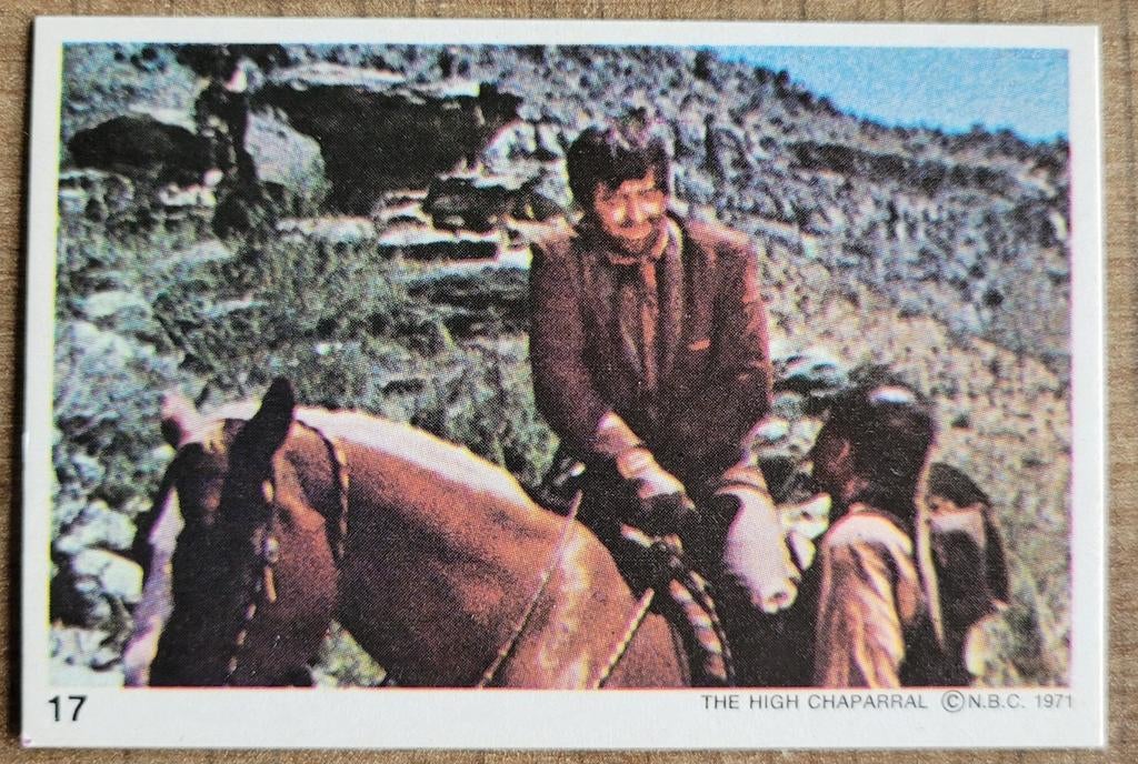 Fotokaartje: The High Chaparral (1971), Enlèvement ou Envoi, Comme neuf, TV, Photo ou Carte