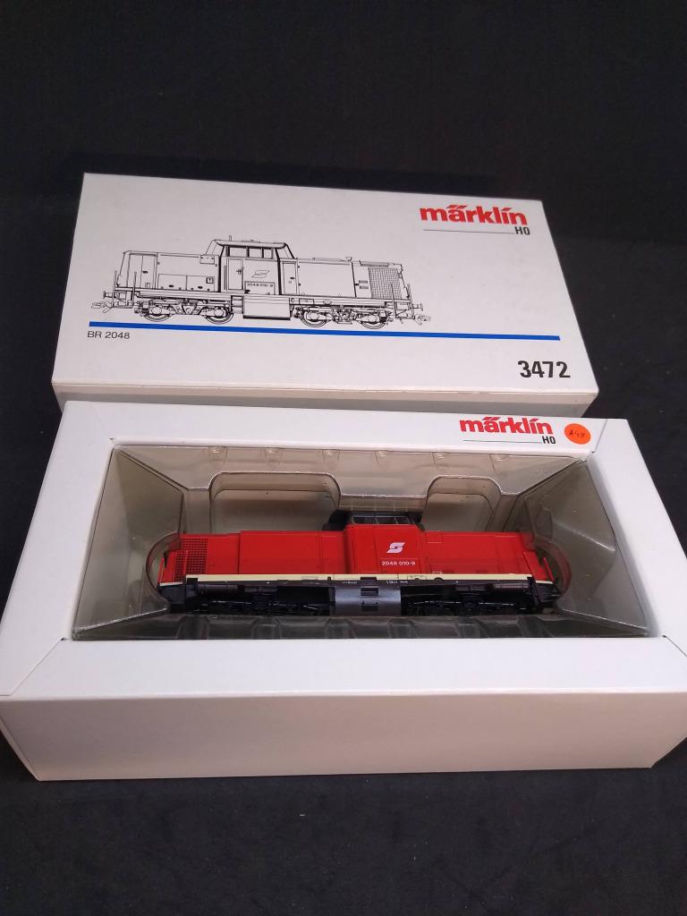 Märklin 3472 H0 Diesellocomotief BR 2048 van de ÖBB, Wisselstroom, Locomotief, Ophalen of Verzenden, Zo goed als nieuw