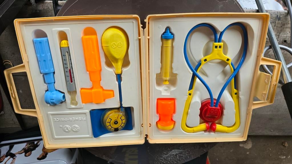 Fisher prise dokterskoffer, Ophalen of Verzenden, Zo goed als nieuw