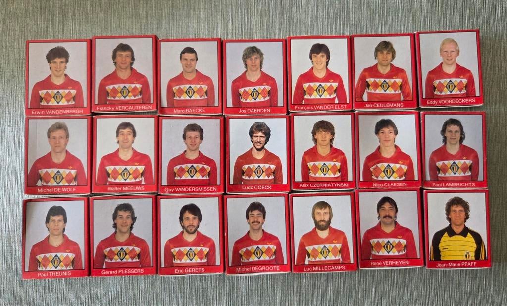 Rode duivels, Belga team luciferdoosje, Verzamelen, Ophalen of Verzenden, Gebruikt