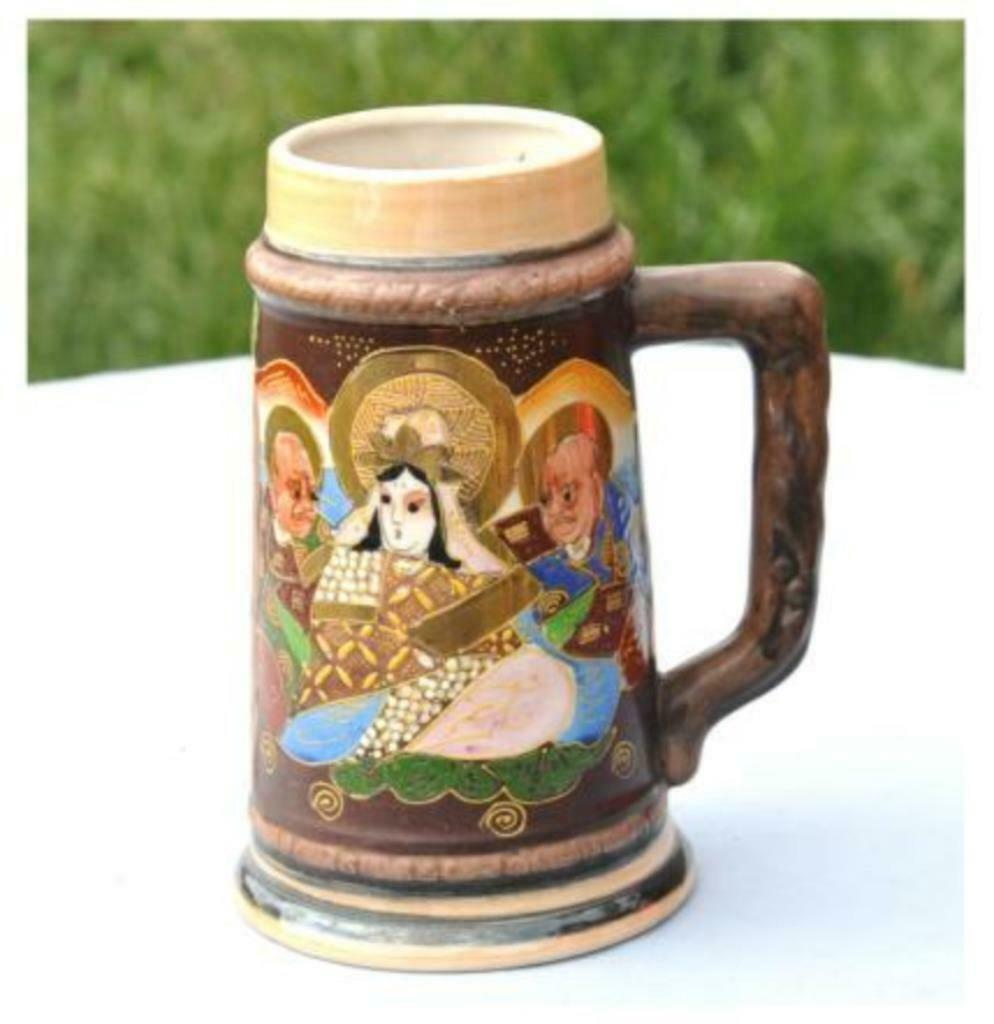 §chope satsuma en faience, Antiquités & Art, Enlèvement ou Envoi