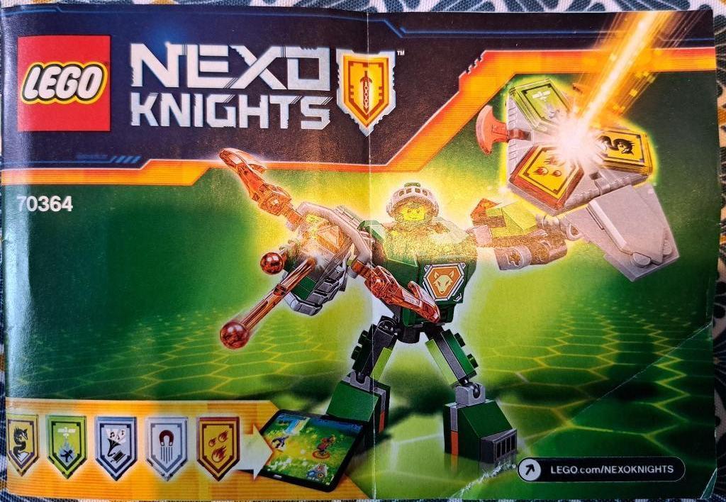 +++ LEGO NEXO KNIGHTS - LA  SUPER ARMURE D'AARON +++, Ophalen of Verzenden, Zo goed als nieuw, Complete set, Lego