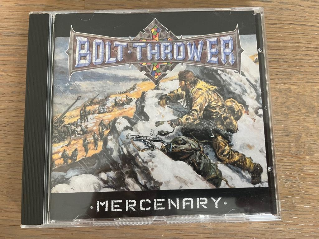Bolt Thrower Mercenary, Ophalen of Verzenden, Zo goed als nieuw