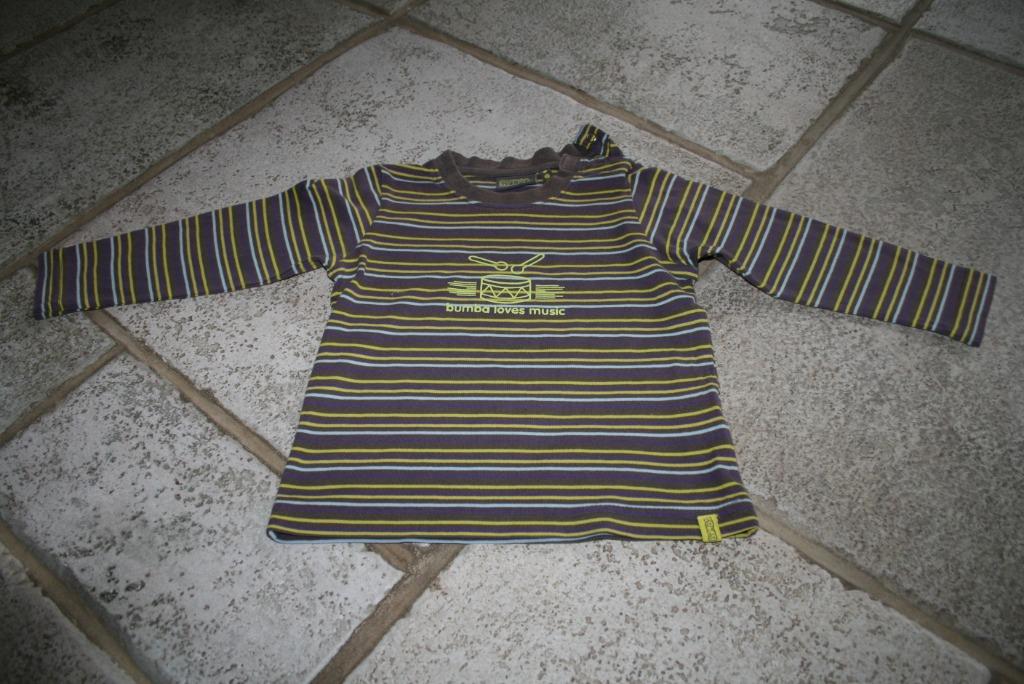 gestreepte longsleeve Bumba maat 86, Kinderen en Baby's, Ophalen of Verzenden, Gebruikt, Jongetje, Shirtje of Longsleeve