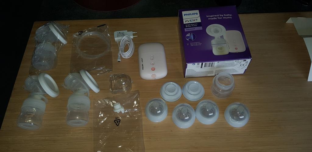 Philips Avent enkele elektrische kolf, Ophalen of Verzenden, Zo goed als nieuw, Borstkolf
