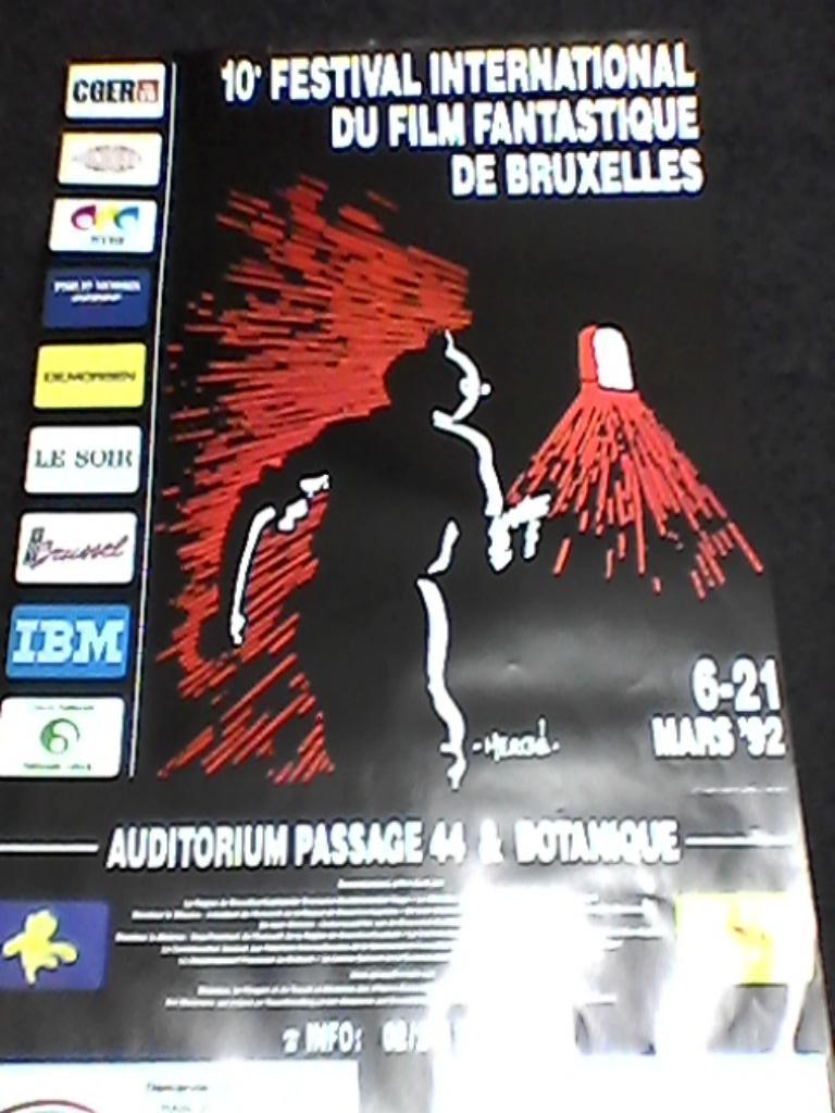 Affiche Tintin  -  1992, Neuf, Enlèvement ou Envoi, Une BD, Hergé