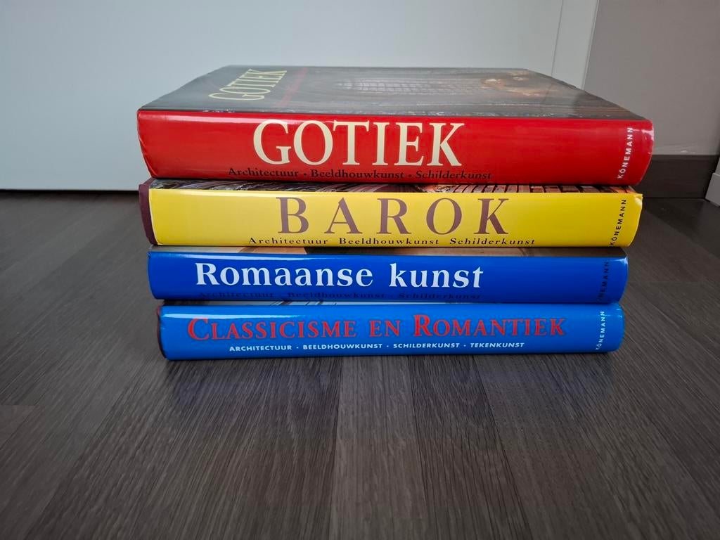 4x Kunststromingen, Boeken, Kunst en Cultuur | Architectuur, Ophalen, Zo goed als nieuw