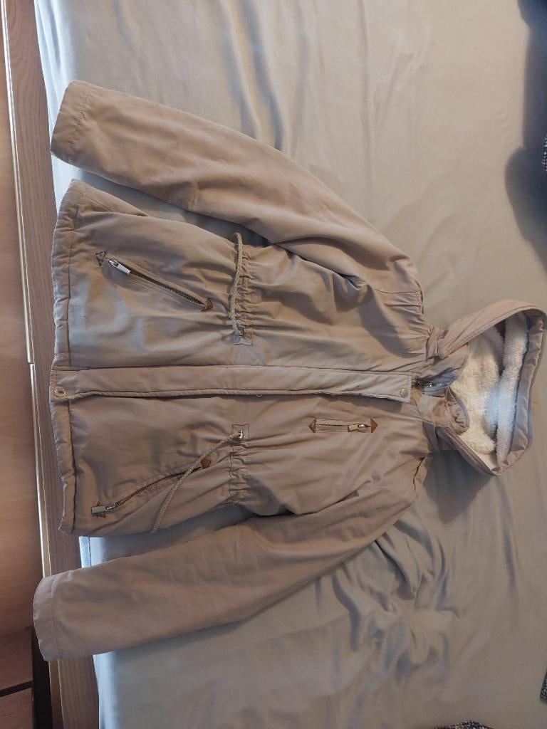 Beige parka, Enlèvement ou Envoi, Porté, JBC, Taille 36 (S)