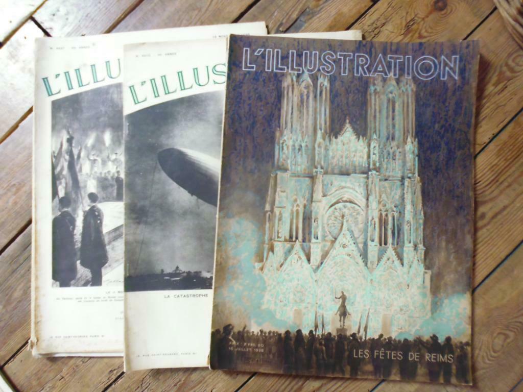 l'illustration, Boeken, Tijdschriften en Kranten, Ophalen, Gelezen, Overige typen